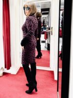 Kleid YUNA im Muster WildPlum