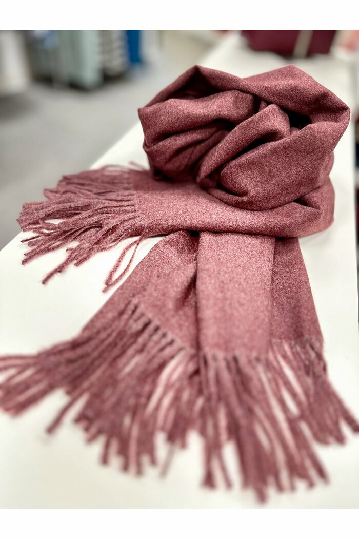 Sky Cashmere Schal mit Fransen