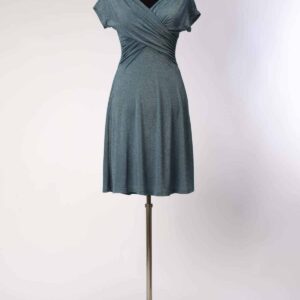 Schwingendes Sommerkleid in Türkis