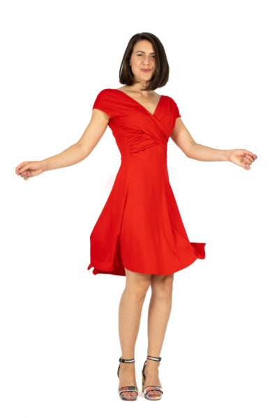 Kleid FELICA SummerRed – Bild 3