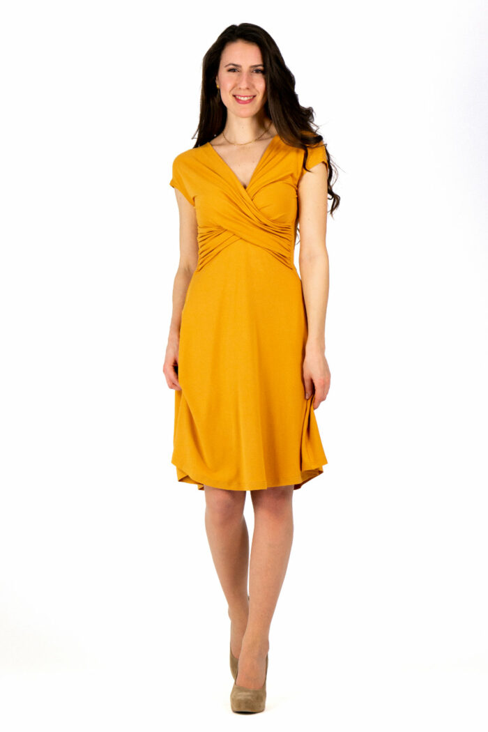 Kleid Felica in gelb