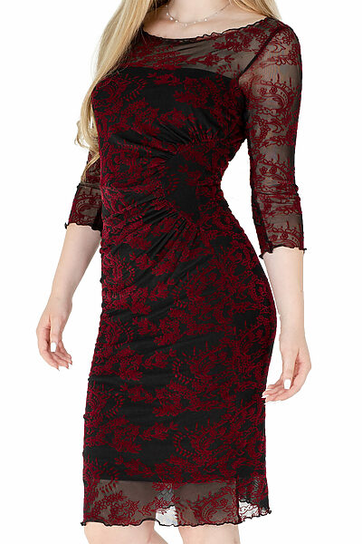 Gloria BlackRed detail