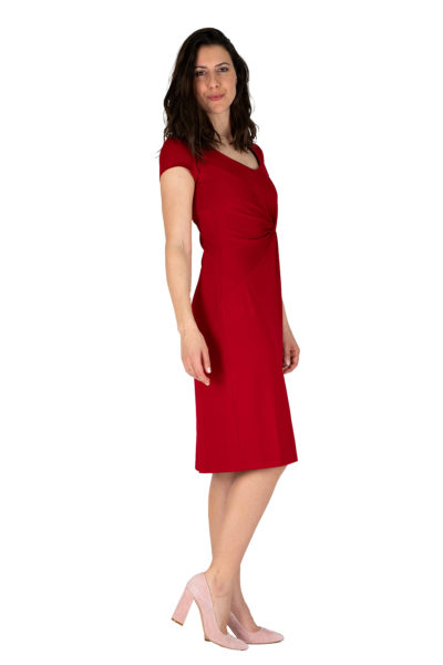 Kleid IRINA DeepRed – Bild 3