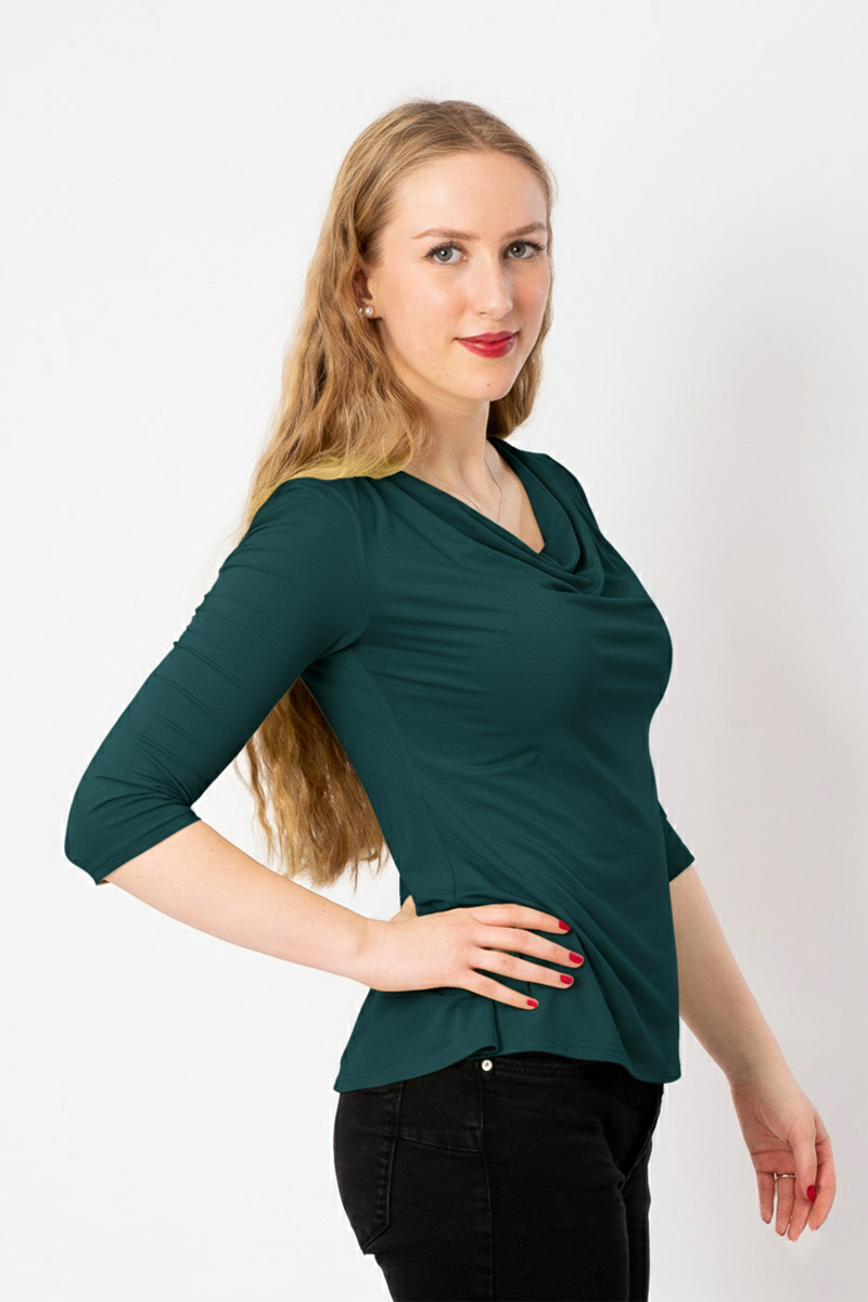 LIZ BambooPine side Shirt LIZ in der Farbe Pine