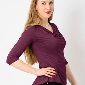 Shirt LIZ in der Farbe Plum