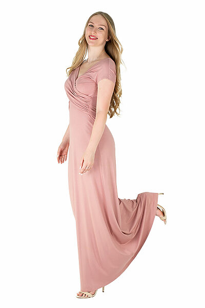 Abiballkleid Melissa in SparklingOldRose