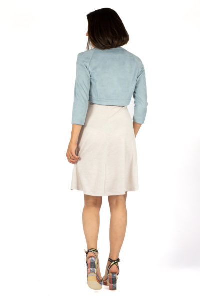 Bolero NELE IceBlueVelvet – Bild 2