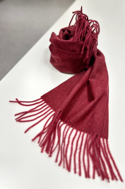 Schmaler Winterschal Rouge