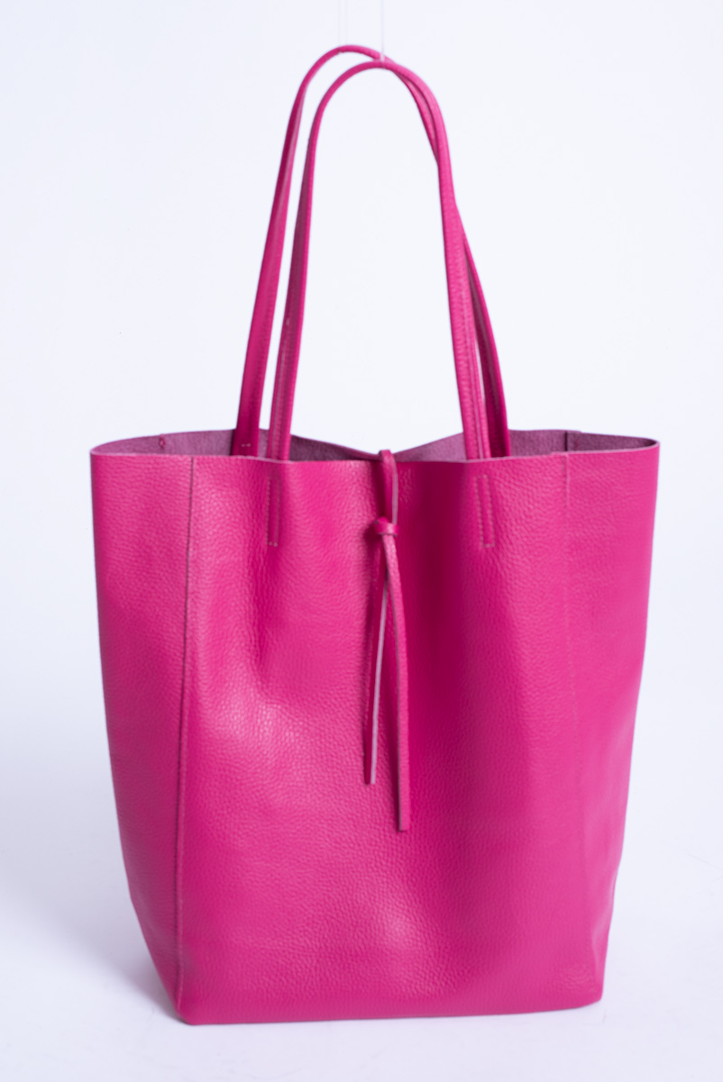 ShopperMadrid Pink Front ShopperMadrid Pink Front