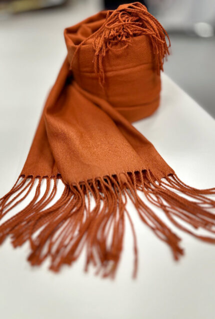 Leichter Winterschal Copper