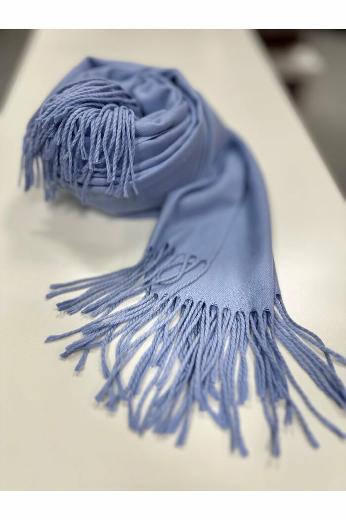 Leichter Schal mit Cashmere und Wolle